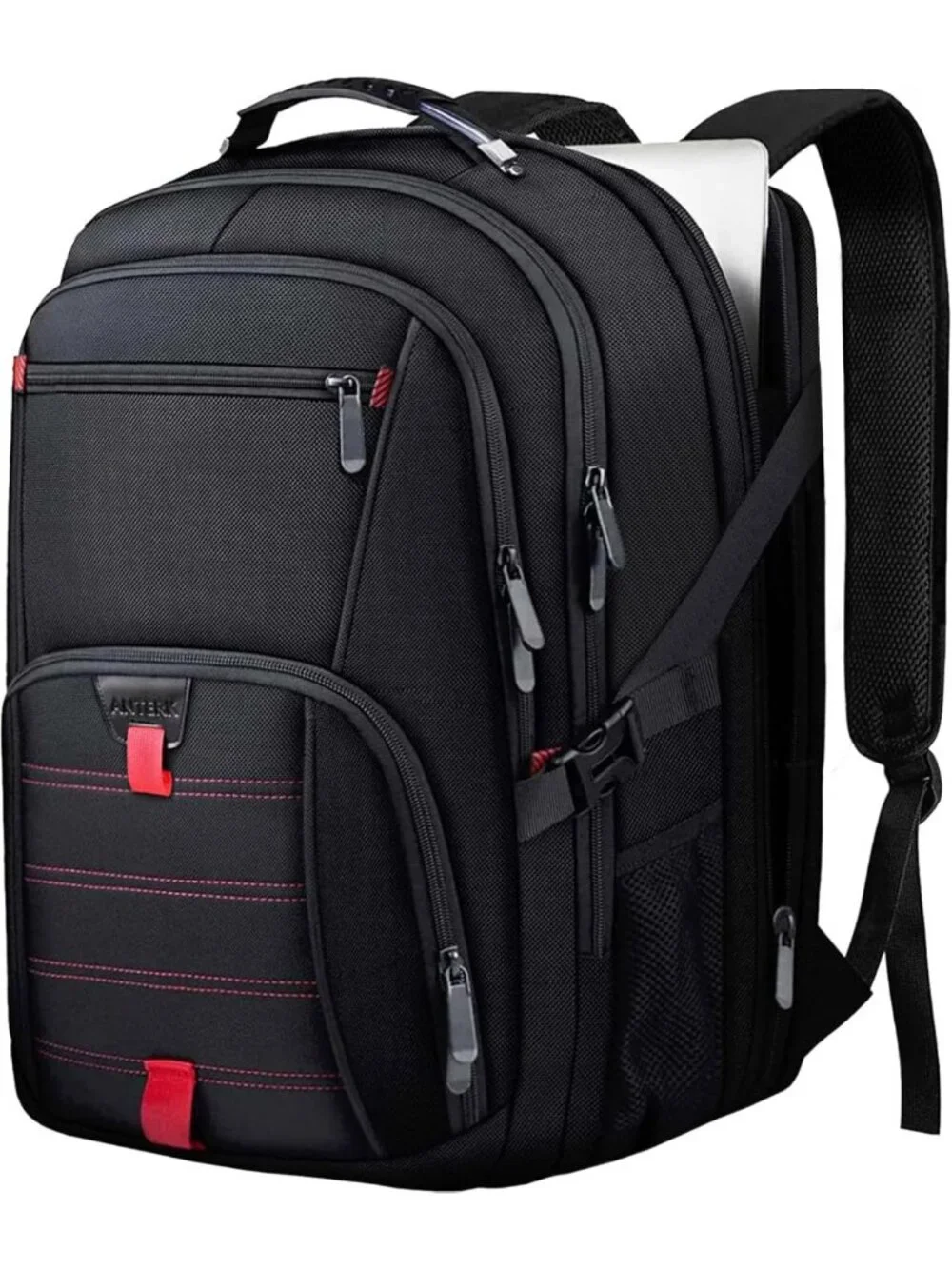Extra Large Water-Resistant Travel Laptop Backpack, 17.3